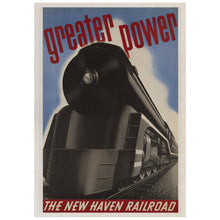 Load image into Gallery viewer, 1930&#39;s Vintage Train Poster
